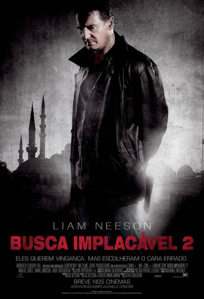 Pôster de Busca Implacável 2: filme estrelado por Liam Neeson