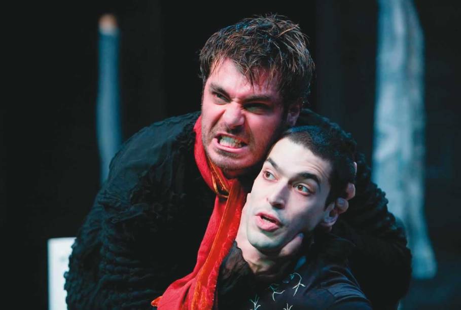 Os atores Thiago Lacerda e Pedro Henrique Moutinho Os atores Thiago Lacerda e Pedro Henrique Moutinho