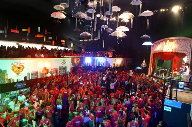 Camarote Bar Brahma no Sambódromo terá área vip do vip