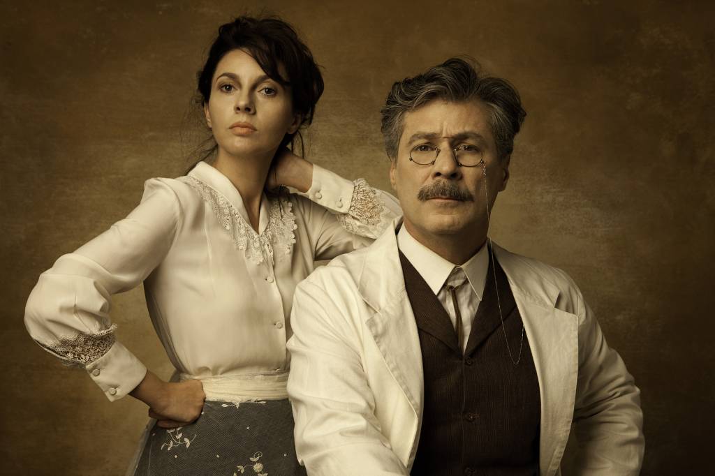 Melissa Vettore e Leopoldo Pacheco são “Camille e Rodin”