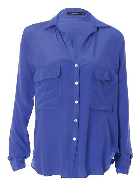 Camisa de seda Helena: de R$ 499,00 por R$ 149,70