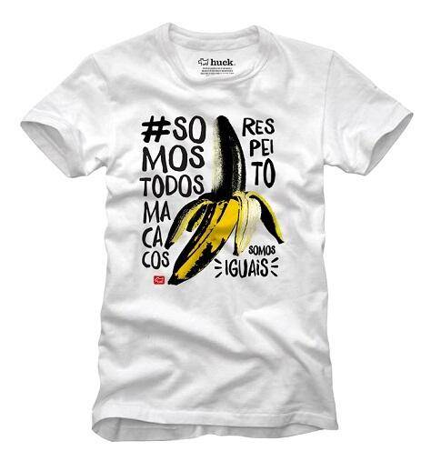 Luciano Huck usa campanha #somostodosmacacos para vender camiseta e é criticado na internet