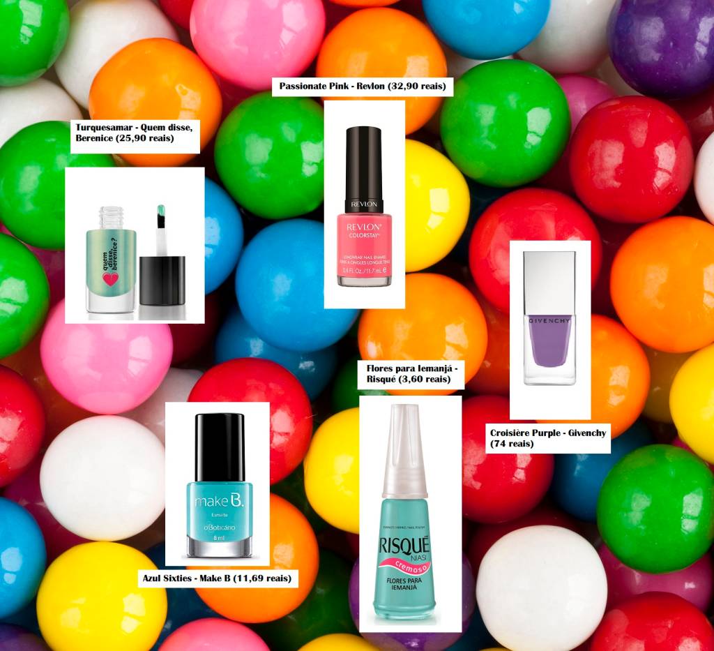 Candy Colors nas unhas: conheça os esmaltes do verão
