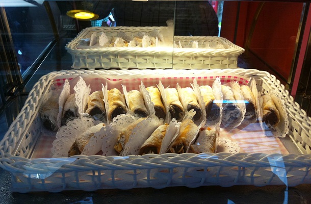 Cannoli como na Sicília