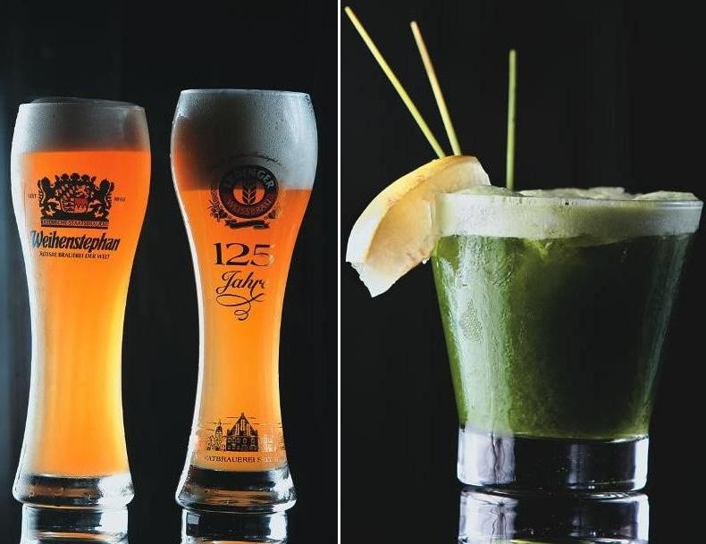 Aposta nas bebidas: os chopes alemães Weihenstephaner e Erdinger e a caipirinha que leva couve Aposta nas bebidas: os chopes alemães Weihenstephaner e Erdinger e a caipirinha que leva couve