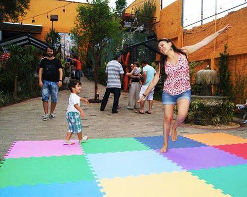 Uma festa para pais e filhos