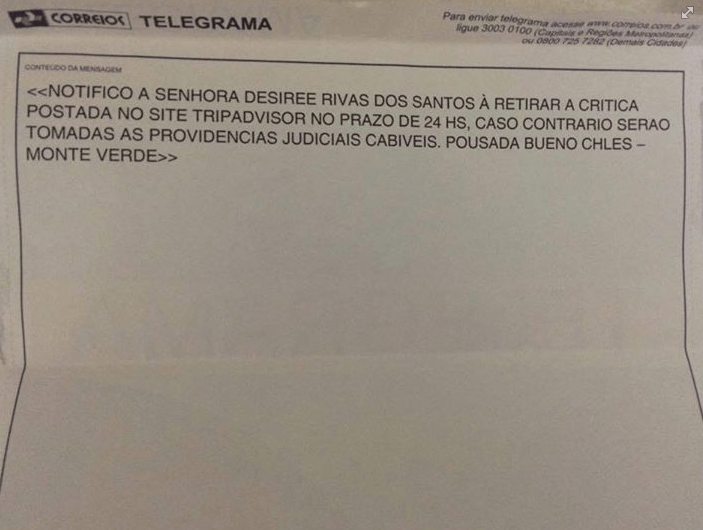 Carta Chalé