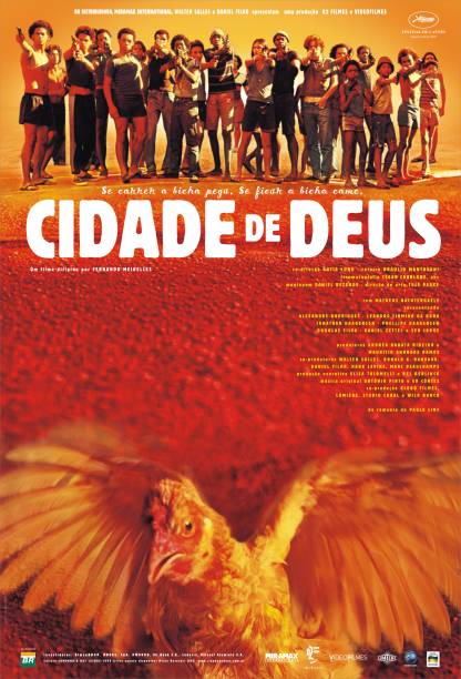 Cartaz do filme <em>Cidade de Deus</em>, de Fernando Meirelles (2002)