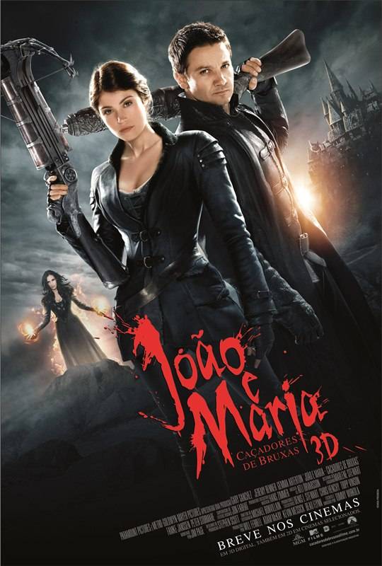 João e Maria - Caçadores de Bruxas: pôster do filme João e Maria - Caçadores de Bruxas: pôster do filme
