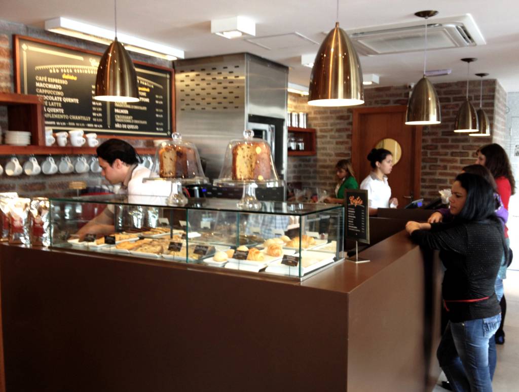 Casa Bauducco: o balcão com café e quitutes para comer na hora Casa Bauducco: o balcão com café e quitutes para comer na hora