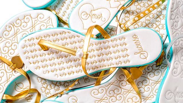 	Sandalinhas personalizadas da Gift Chic