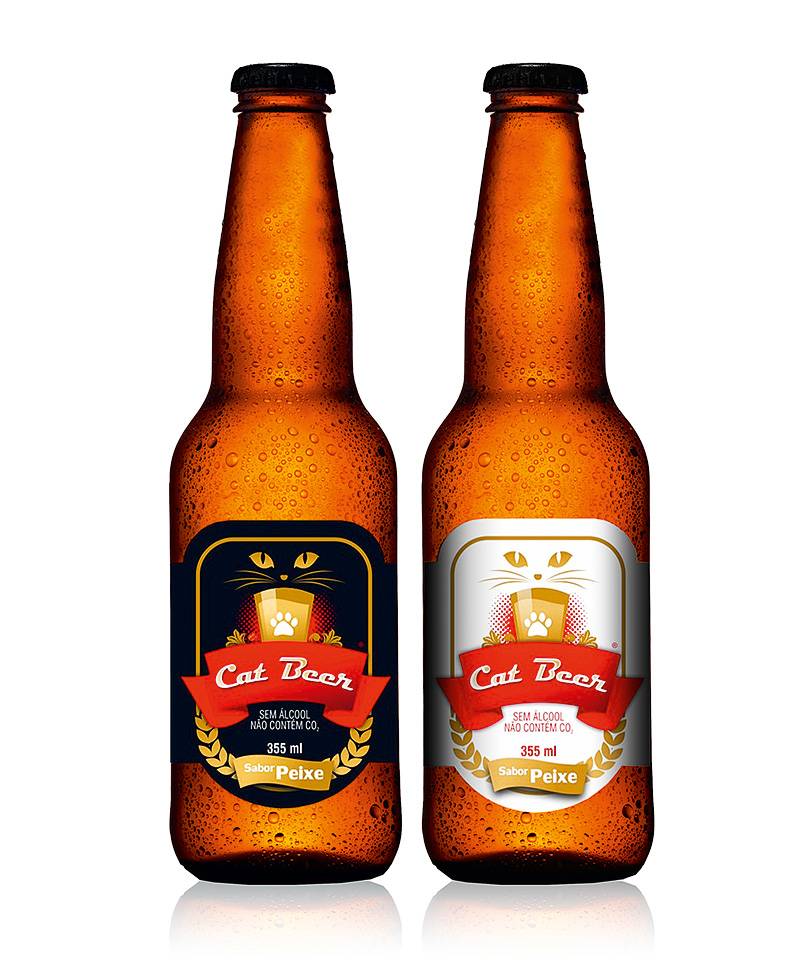 Depois da versão canina, empresa Dog Beer lança cerveja para gatos