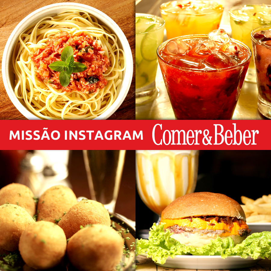 Missão especial “Comer & Beber” no Instagram