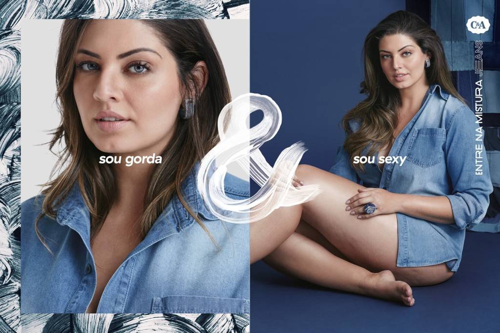 C&A se envolve em polêmica em campanha com modelo plus size