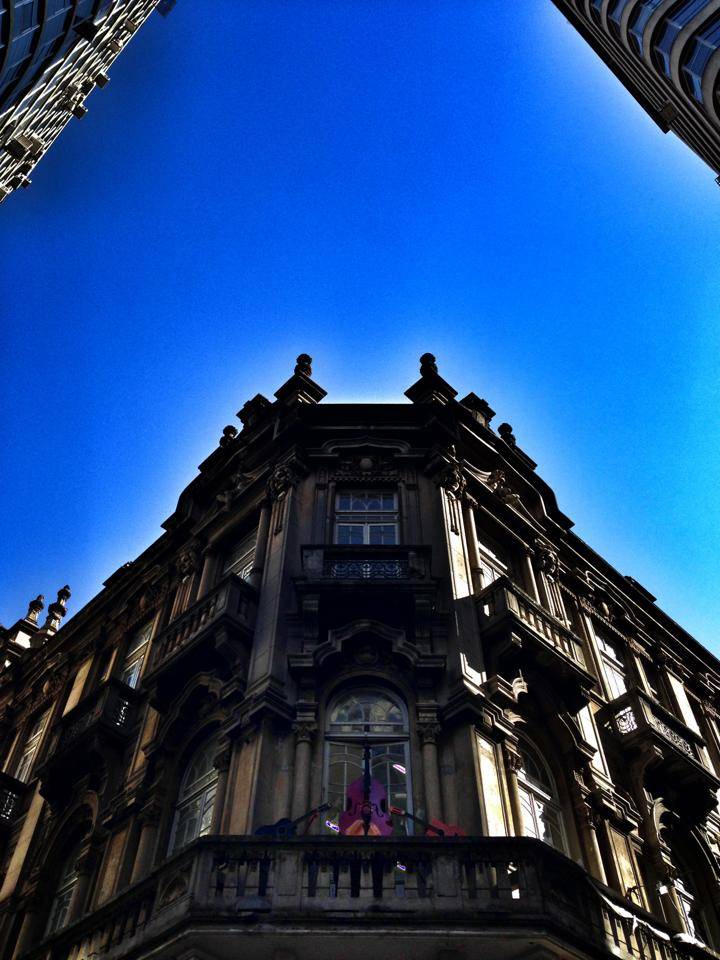 Entardecer no Centro