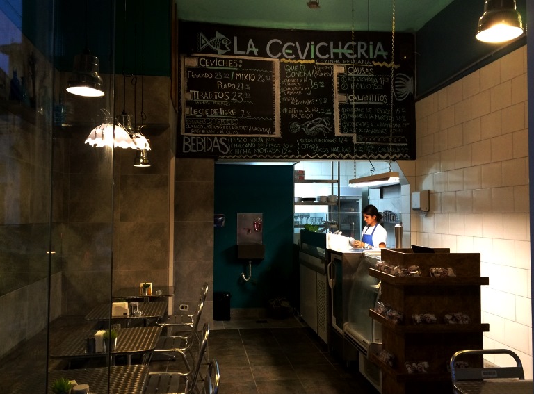 La Cevicheria: salão para apenas 12 pessoas (Fotos: divulgação)