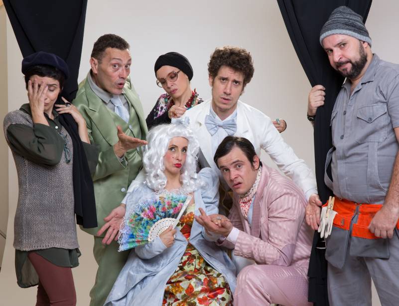 A peça Chá com Limão A peça Chá com Limão