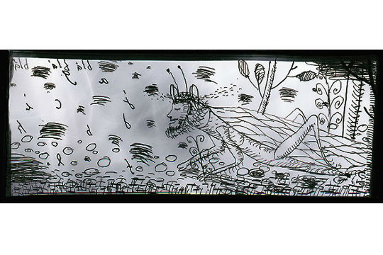Grilo Falante, gravura de Alex Cerveny - R$ 1.200,00