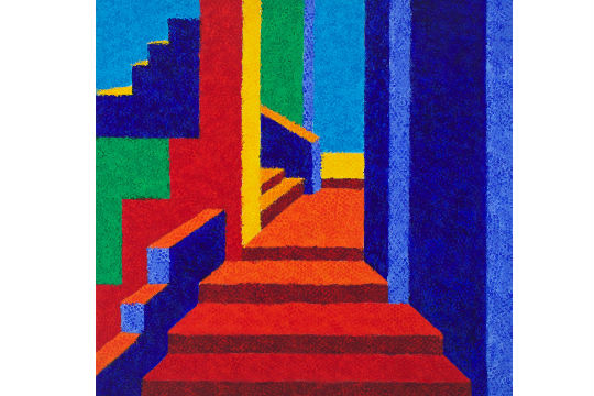 Espaço (2005), pintura de Claudio Tozzi - R$ 16.000,00
