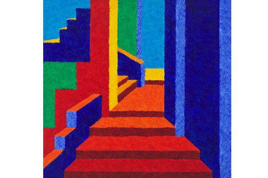 Espaço (2005), pintura de Claudio Tozzi - R$ 16.000,00