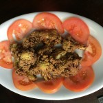 Couve-flor frita: acompanhada de molho tahine