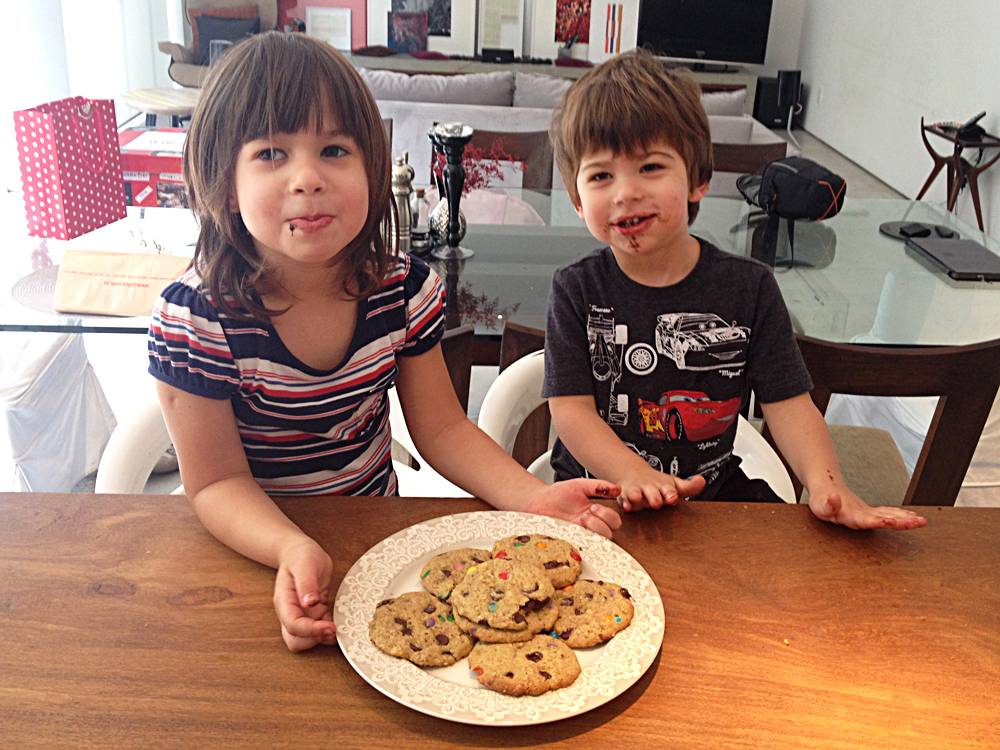 Cookies para pais e filhos fazerem juntos
