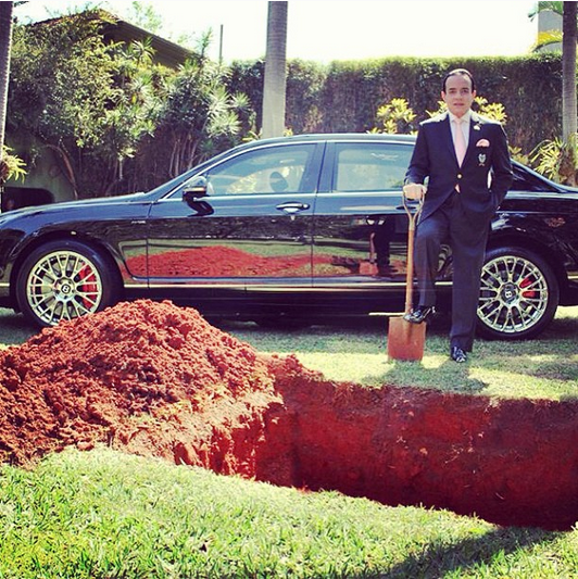 Chiquinho Scarpa: enterro do Bentley terá coquetel e drinques