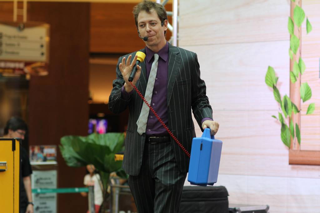 Claudio Mágico no Mooca Plaza Shopping