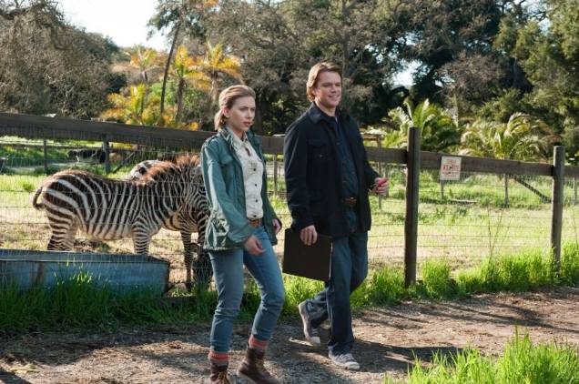 Scarlett Johansson e Matt Damon em Compramos um Zoológico: comédia romântica inspirada em fatos reais Scarlett Johansson e Matt Damon em Compramos um Zoológico: comédia romântica inspirada em fatos reais