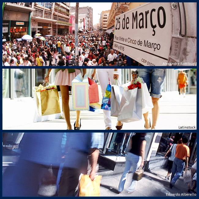 Missão da semana: “O clima de compras nas ruas da capital”