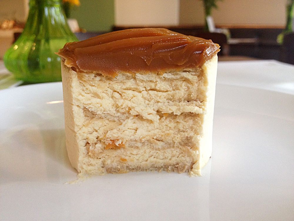 A felicidade é um pavê de doce de leite