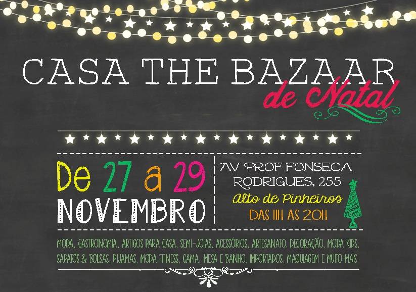 Bazar promove vendas para o Natal e ajuda carentes