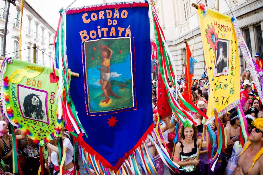 Tradicional no Rio, Cordão do Boitatá se apresenta pela primeira vez em SP Tradicional no Rio, Cordão do Boitatá se apresenta pela primeira vez em SP
