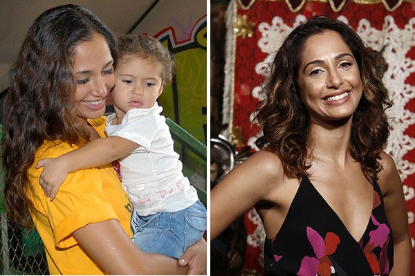 Camila Pitanga publica raro clique com a filha, Antonia, e seguidores se espantam com a semelhança entre
