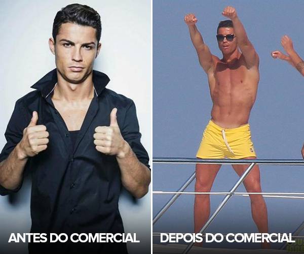 Blog mostra celebridades “antes e depois” de assistirem a propaganda do Boticário