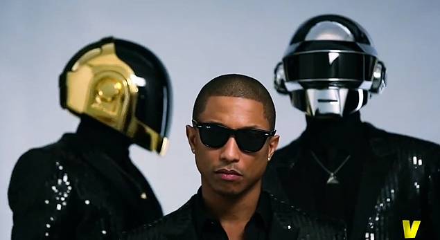 Pharrell lança clipe de nova parceria com Daft Punk