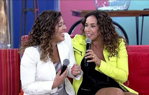 Daniela Mercury beija a esposa Malu Verçosa no ‘Encontro com Fátima Bernardes’: “Ela morre de vergonha”