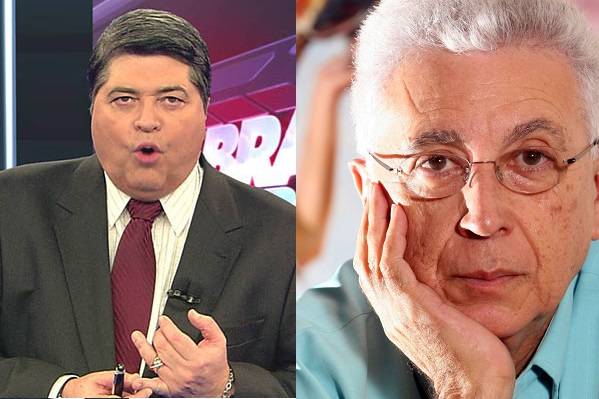 Aguinaldo Silva critica programa de Datena e apresentador rebate acusações ao vivo