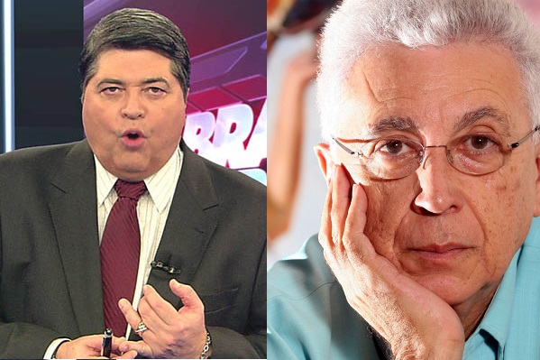 Aguinaldo Silva critica programa de Datena e apresentador rebate acusações ao vivo