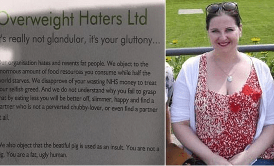 Mulher denúncia grupo criado para ofender gordos