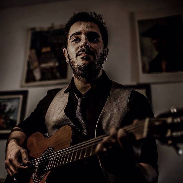 O músico Diego Luz O músico Diego Luz