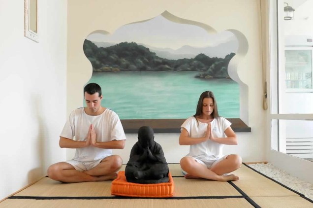 A massagem Ayurvédica é uma das opções do Buddha Spa A massagem Ayurvédica é uma das opções do Buddha Spa
