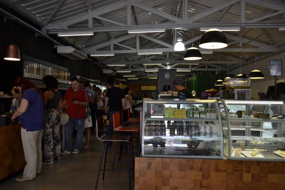 Mercado é especializado em produtos orgânicos e saudáveis Mercado é especializado em produtos orgânicos e saudáveis