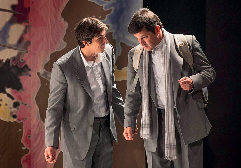 Rafael Infante e Marcelo Serrado: nos papéis de Tom Cruise e Dustin Hoffman Rafael Infante e Marcelo Serrado: nos papéis de Tom Cruise e Dustin Hoffman