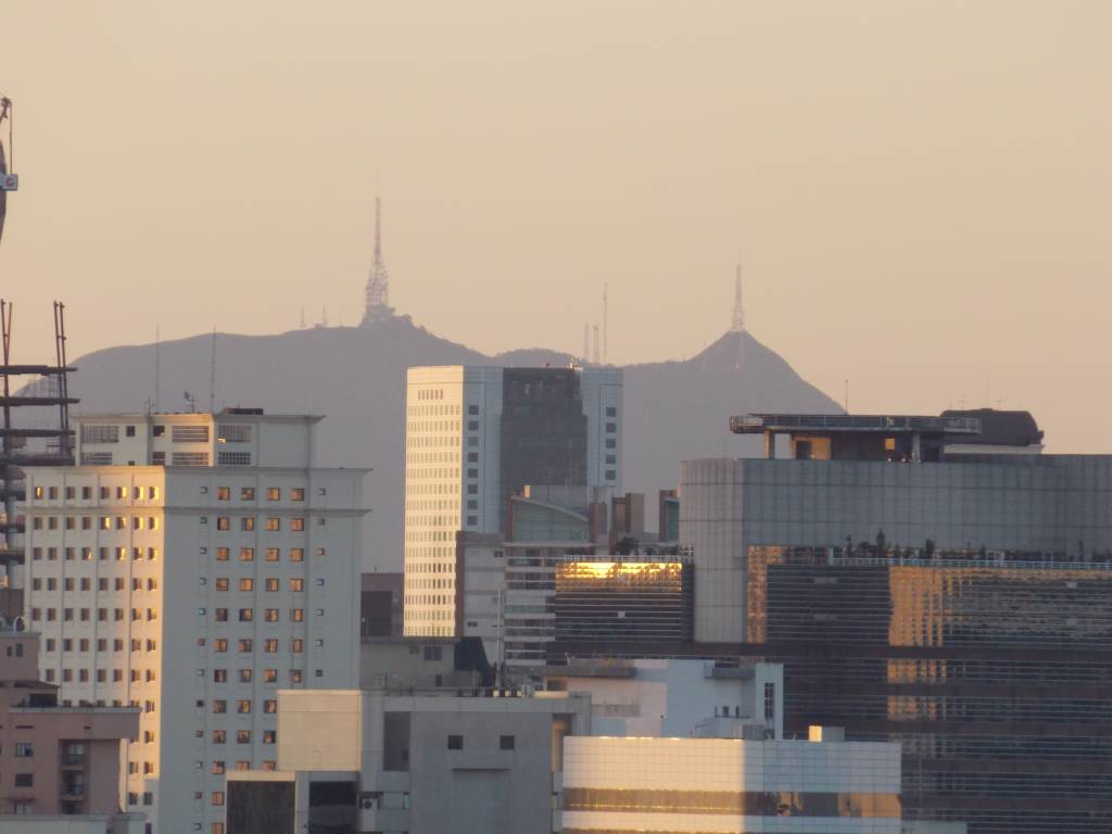 O ponto mais alto da cidade visto de Campo Belo O ponto mais alto da cidade visto de Campo Belo