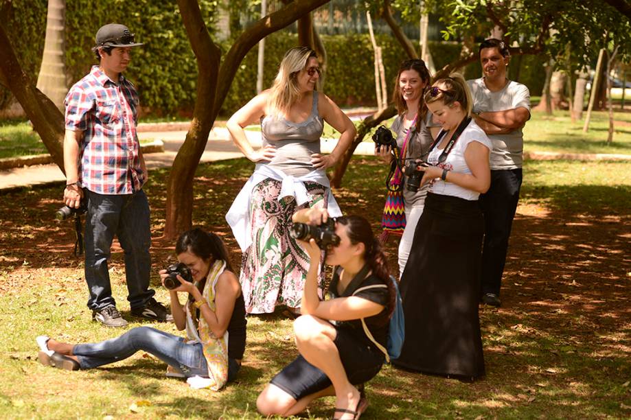 Alunos em curso externo