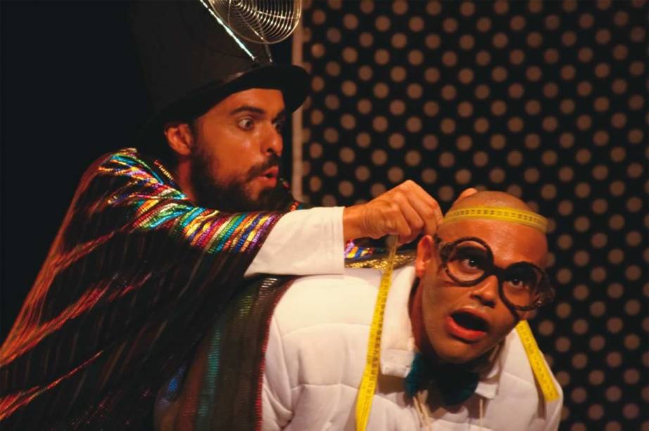 Os atores Marcelo Villas Boas e Diogo Jaime na peça E Agora, João? Os atores Marcelo Villas Boas e Diogo Jaime na peça E Agora, João?