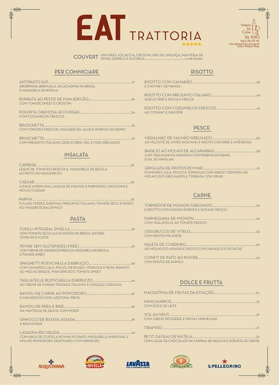 Italiano Eat… ganha uma filial em versão trattoria