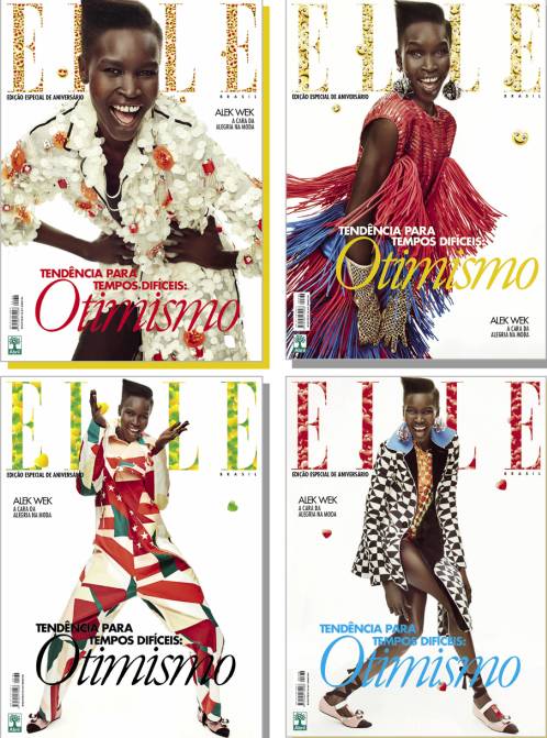 ELLE comemora 28 anos com capa quádrupla e festa