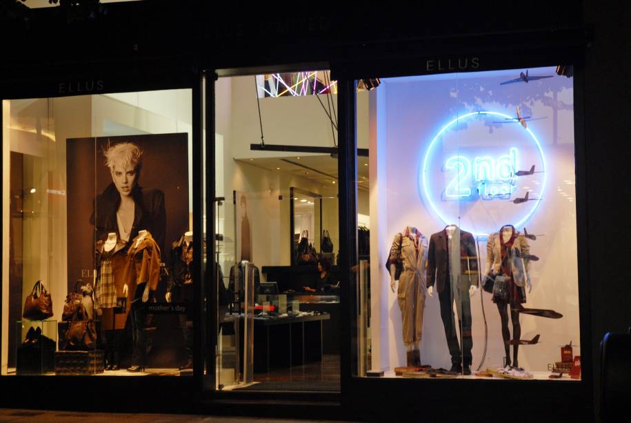 Loja da Ellus, na Rua Oscar Freire Loja da Ellus, na Rua Oscar Freire